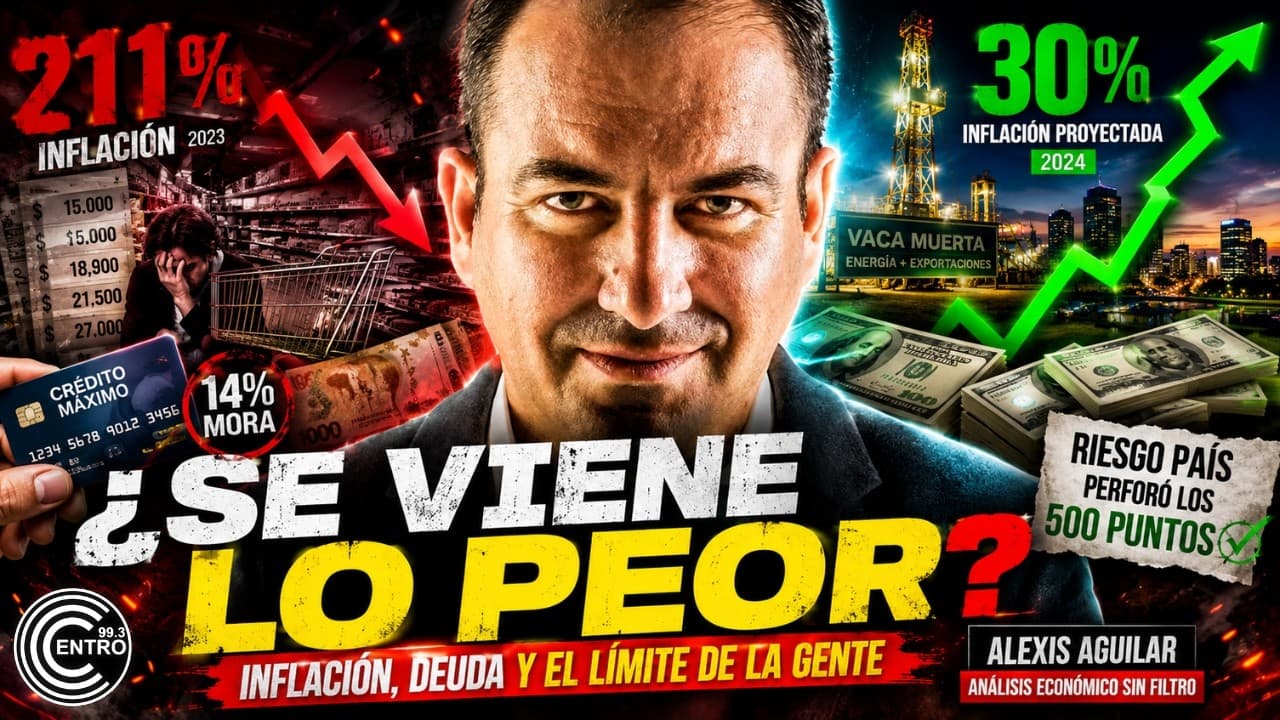 Alexis Aguilar analizó el límite del “dolor económico” en Argentina