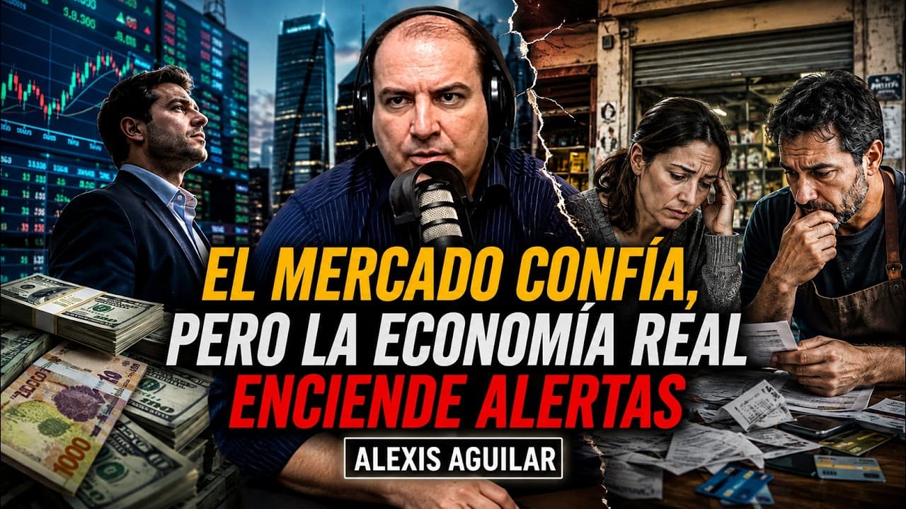 El mercado confía, pero la economía real enciende alertas